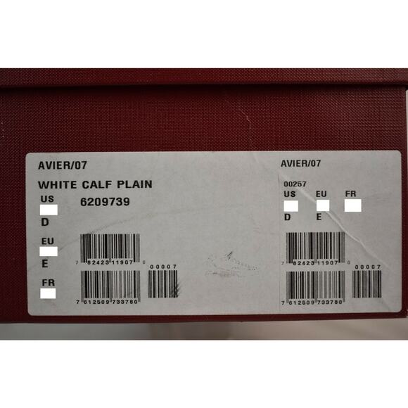 NIB BALLY AVIER WHITE LEATHER LOGO BLACK BACK LOW SNEAKERS 11.5 US 44.5 ITALY main image 12